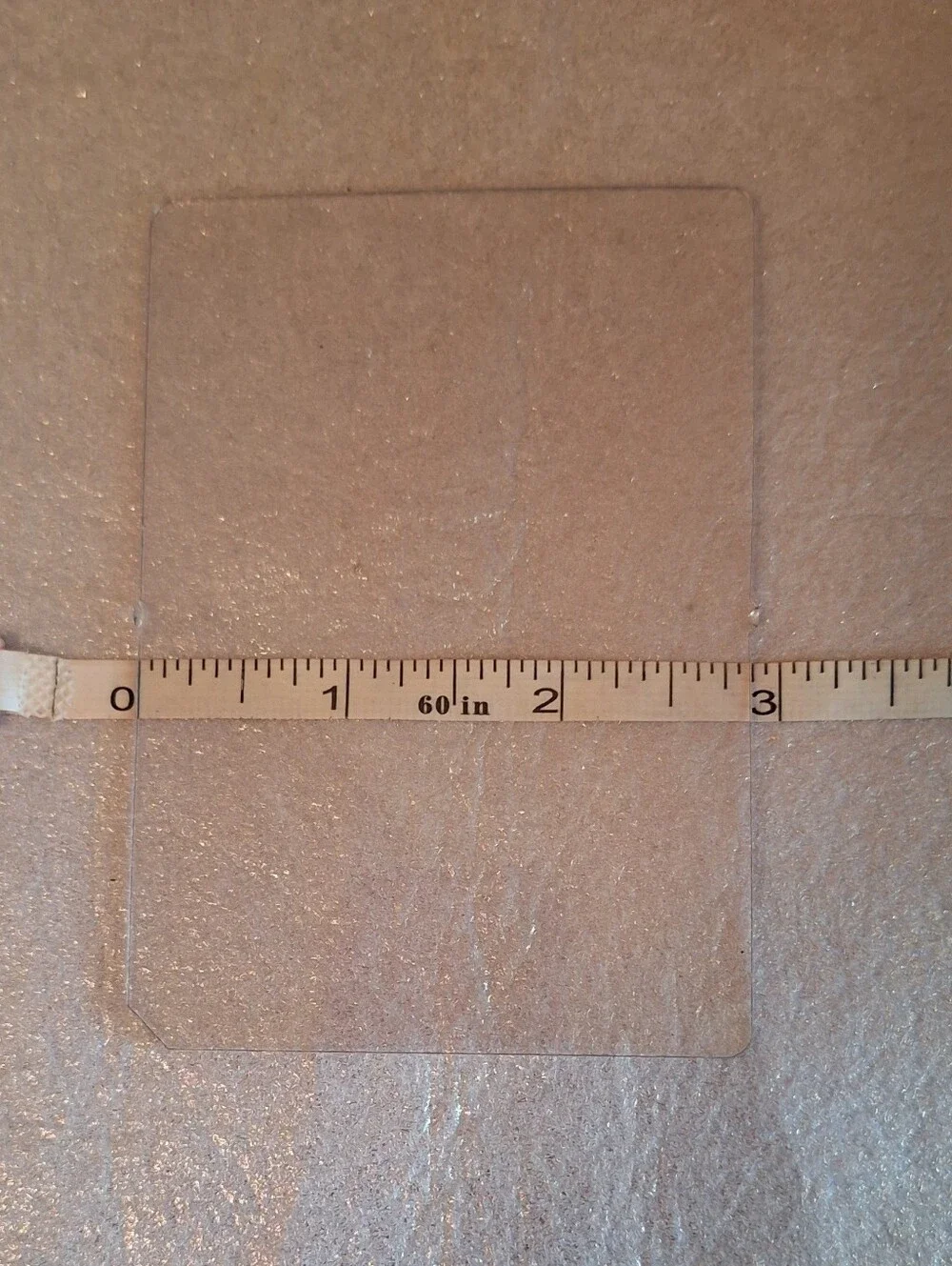 VTG. Mikasa Crystal Rectangle Frame Ribbed. Photo Insert Approx. 3x4